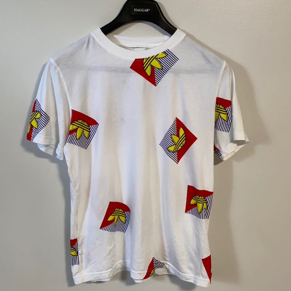Adidas white tshirt